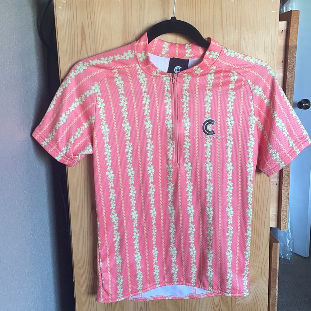 Vintage Flower Power Cannondale Cycling Jersey